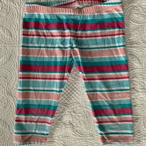 Girls Striped Leggings